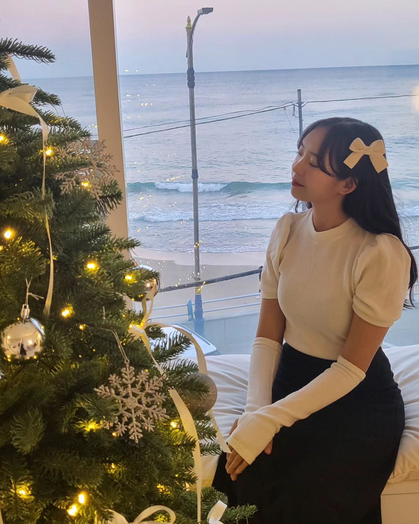 #메리크리스마스 #12월의여름 
내가 한국에서 젤 조아하는 오션뷰🌊
올해도 성공적인 크리스마스🎄💕