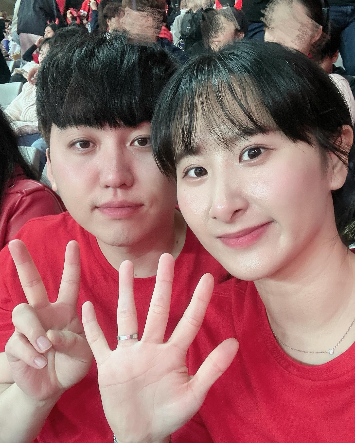 한국VS튀니지 경기 직관..👍🏻
진짜 너무 행복했다..🩷
