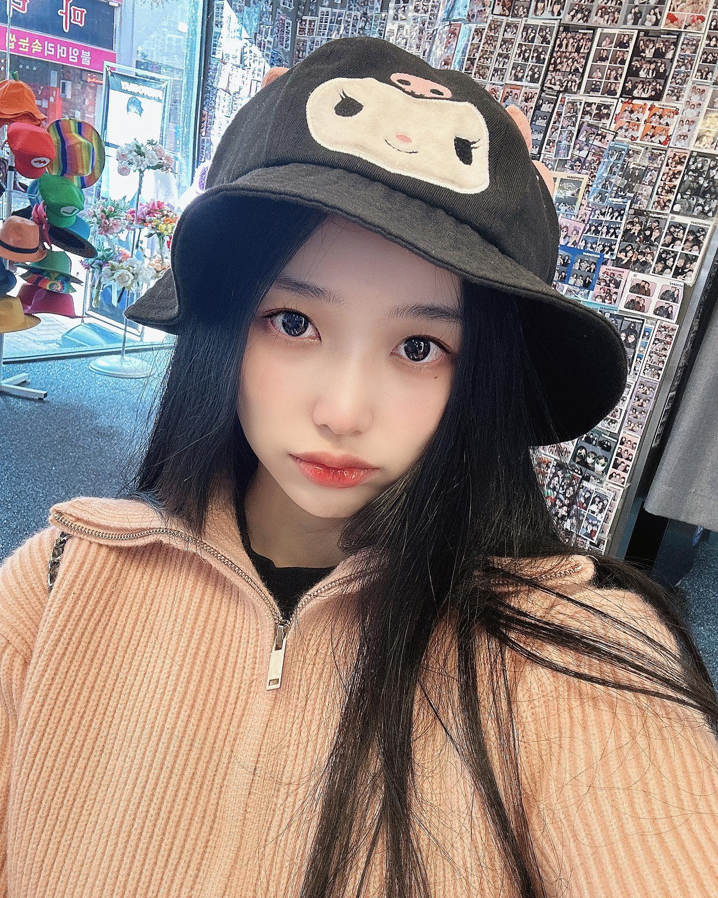민초에 미친사람 나야나🧚‍♂️ 
쿠로미 모자 가지고싶ㄸㅏ .,.,
