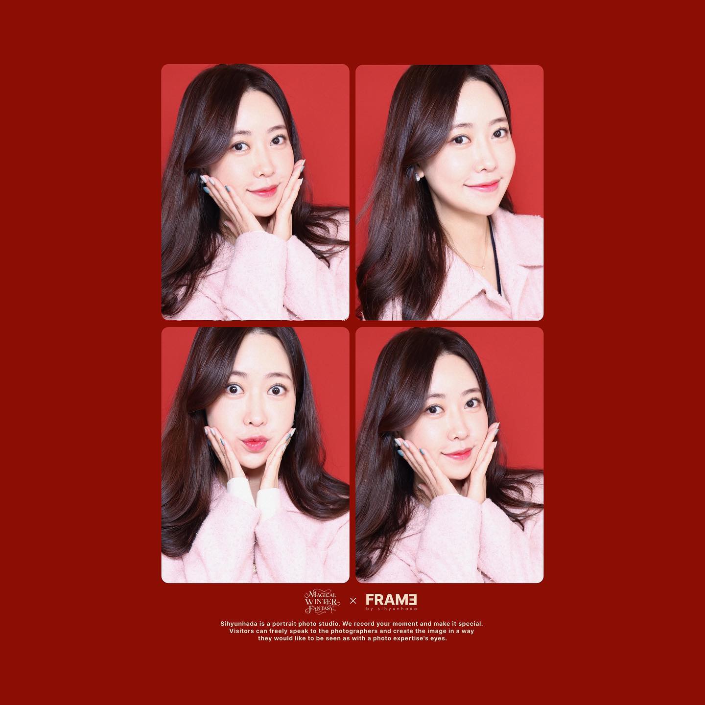 신세계 본점 그라운드마켓에 있는
시현하다 포토부스 팝업에서...📸❤️

#시현하다#신세계본점#시현하다프레임