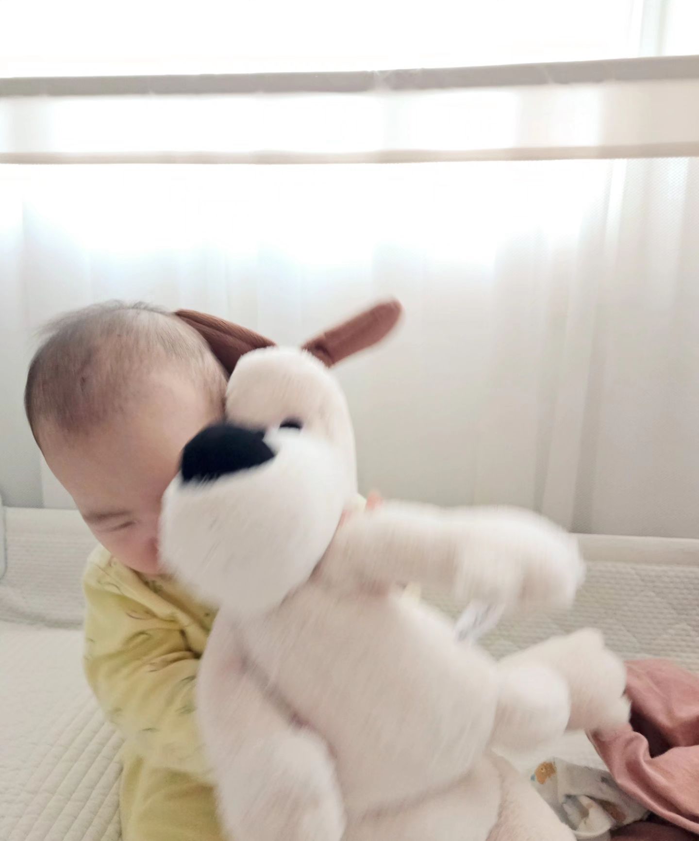 요즘 이 친구 얼마나 이쁜지 모르겠네🥰
둘째는 사랑이라더니 정말 귀여움이 하늘을 찌르는 중

한때 힘들시기에는 내 욕심으로 둘을 낳았나 싶었는데
둘 낳기 정말 잘 했다 싶을정도
시우는 동생을 참 이뻐하고 보라는 오빠를 좋아하고🙂

웃음도 애교도 많은 우리집 천하장사
더 많이 이뻐해줄게