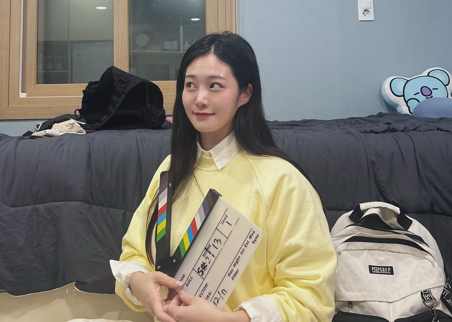 🎬단편영화 <실타래>주연_서희역
야옹이는 누가 🐈 그런거야
☃️텐션 좋은 분들 덕분에 행복🫠 
감기도 눈길도 조심!
라면앤딩은 완벽✨