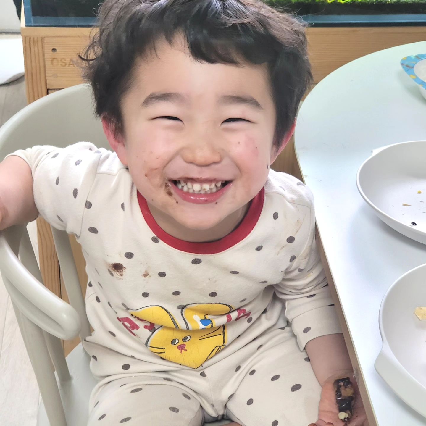 #크리에이터샵#슈가클레잇#쿠키만들기키트 

먹기 시작해서 먹으면서 끝난 서준뚱
ㅋㅋㅋㅋㅋㅋㅋㅋㅋㅋㅋㅋ

작품은 없지만 추억이 남았다-🤍
아 해맑은 6세 ㅋㅋㅋㅋㅋ

#협찬#리뷰#집콕놀이추천#집콕육아