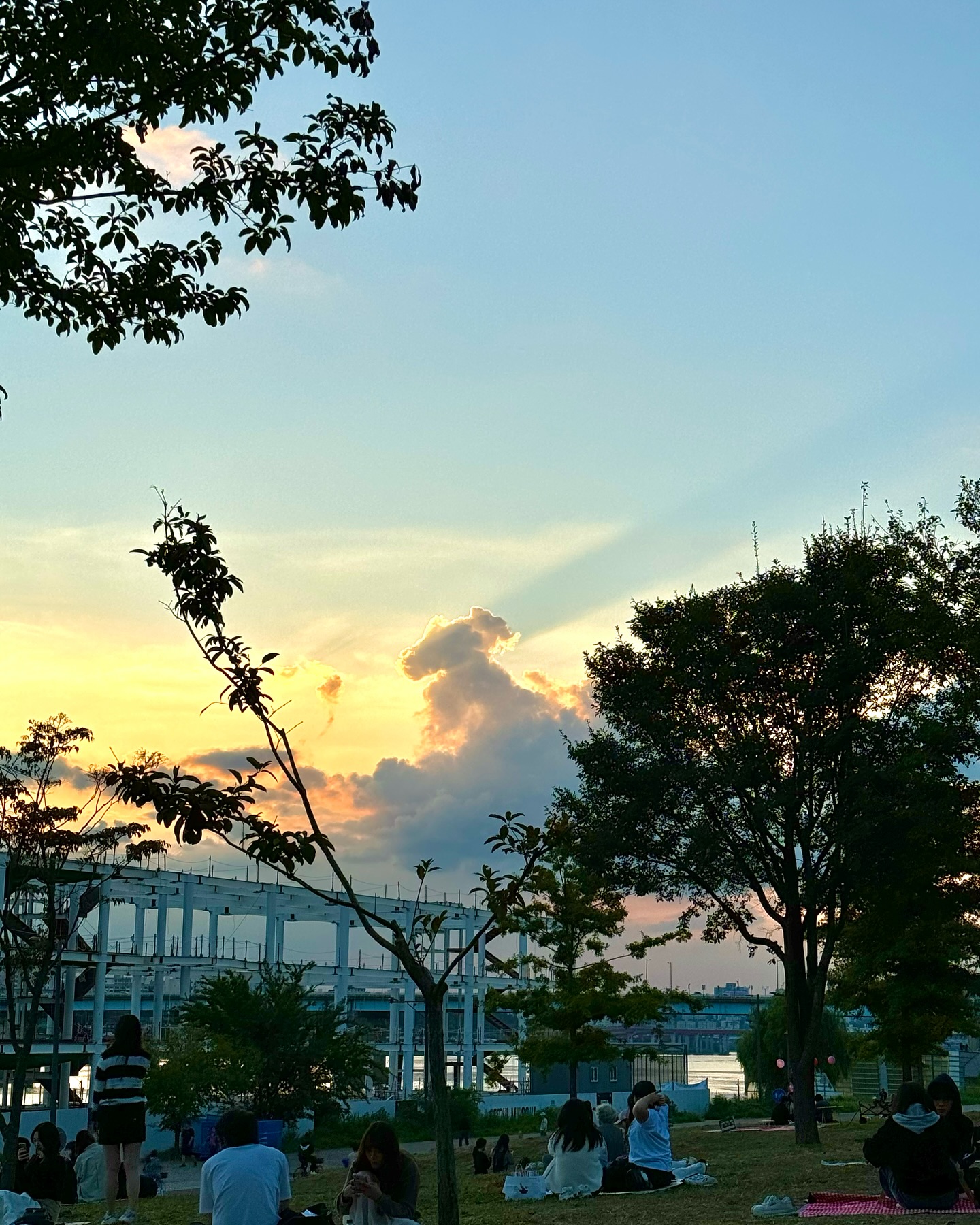 말모양 구름☁️
