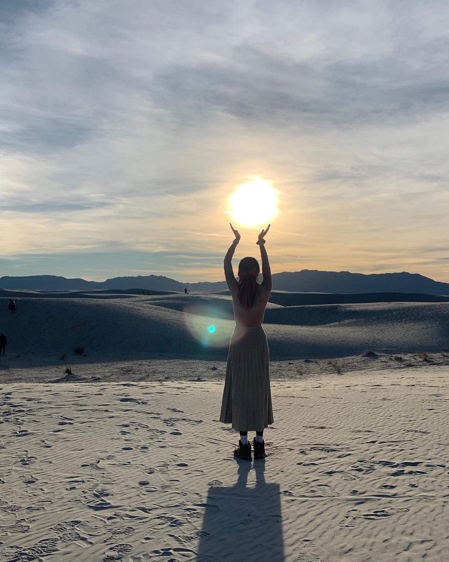 내가 이새끼 꽉잡고 있을게..
다들 한살 먹지마🥹 
#whitesand #newmexico