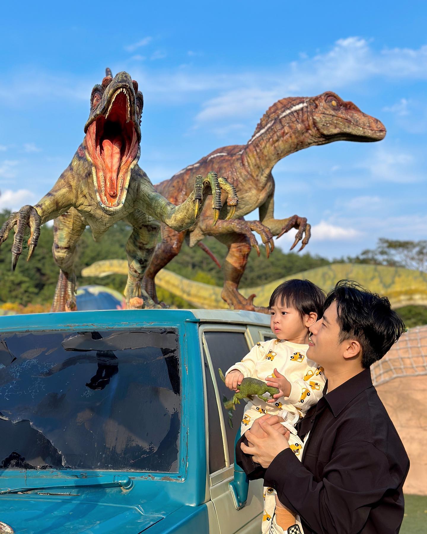 드디어 곤뇽이라고 말 하는 예준 🦕