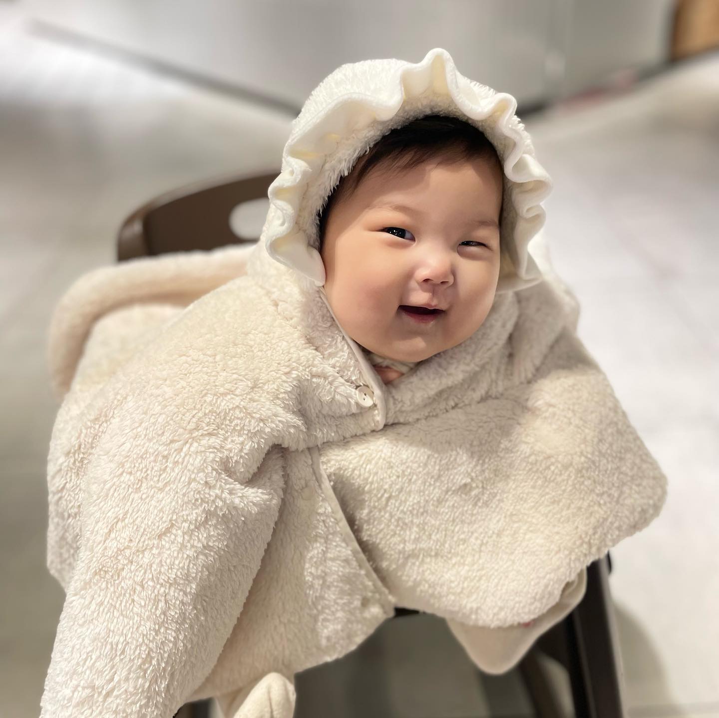 내 딸이지만 넌 너무 귀여워..🫶🏻
#채윤이곧9개월 많이컸다 울막냉