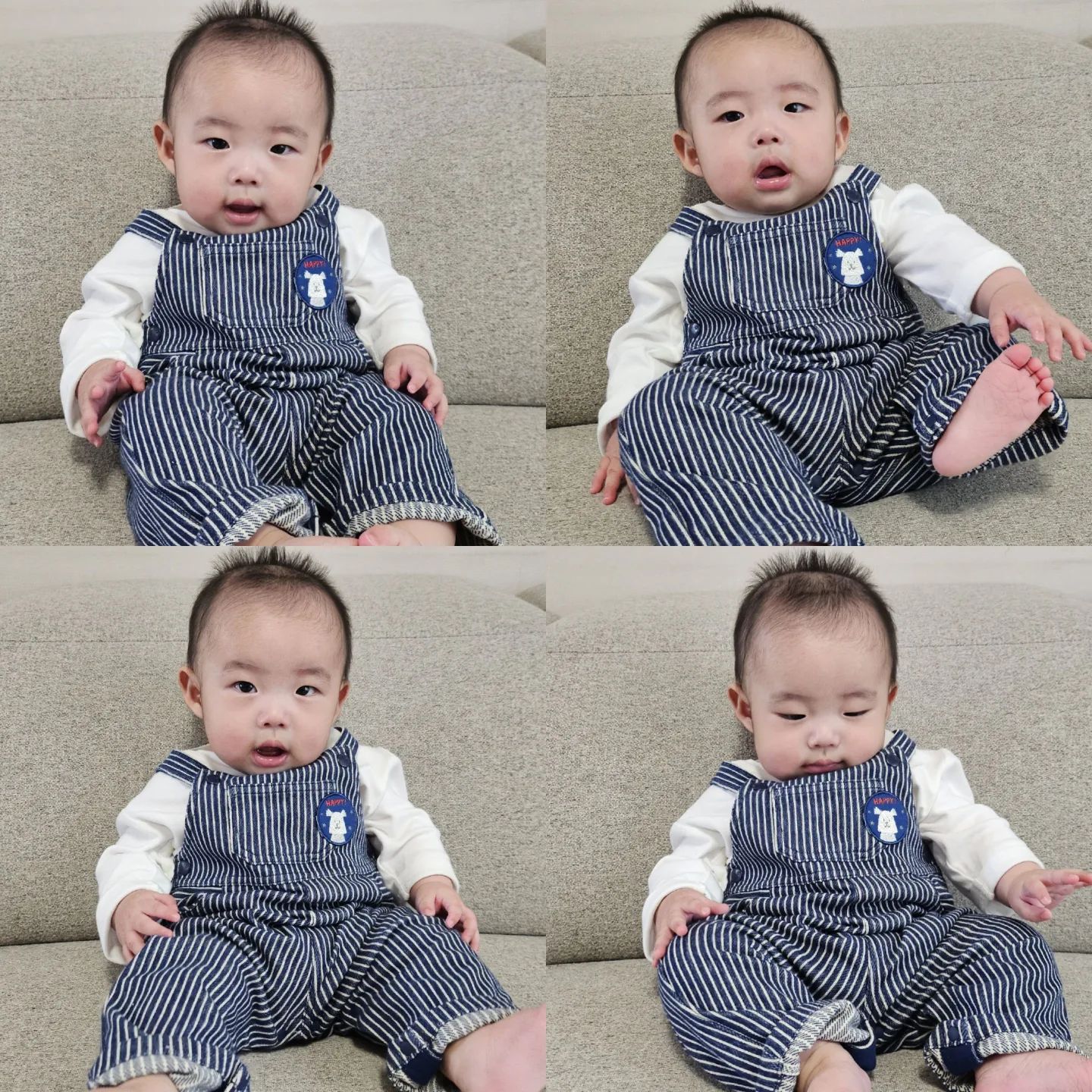 💟+195

많이컸다 울아기

이제 옷도 90사이즈 입어요❣️
물론 접어입지만ㅎㅎㅎ

카트에도 앉아있는 채우
다 컸다 다 컸어

아빠랑 엄마랑 같이
육아휴직하니까 좋지?

더 많이 사랑해쥬께･ᴗ･