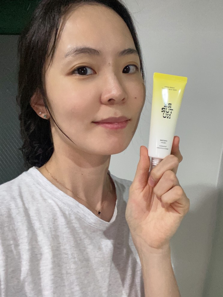 뜨거운 여름 피부톤케어하며 기미케어해주는 리터뉴 크림 비타톤크림