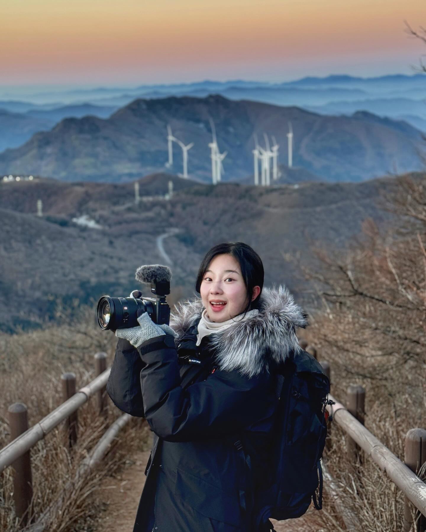 ⛰️ #함백산 #등산 ☀️ 
일출은 늘 뭔가 울컥하게 만든다🥹🥹

👉 유튜브 <산 속에 백만송희>
