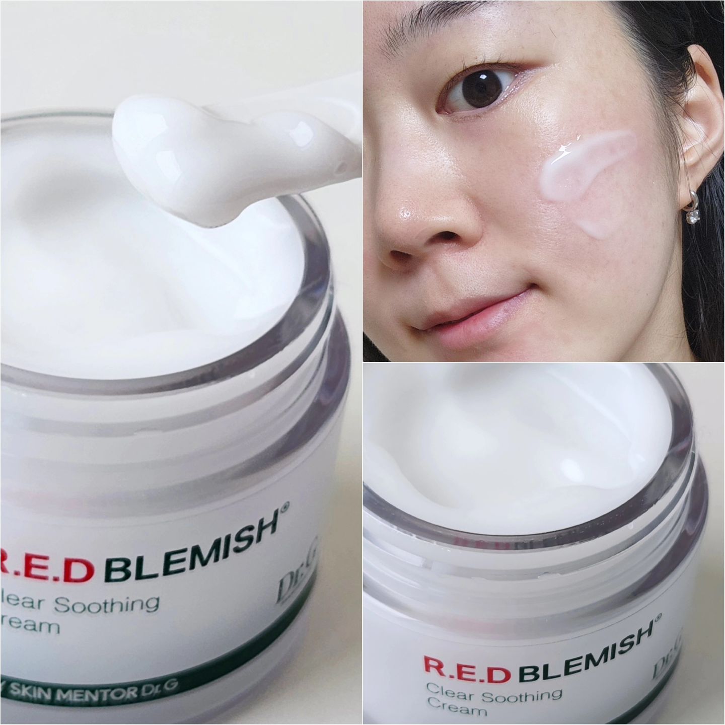 #제품협찬 dr.g_official 
수부지 여드름피부가 몇통째 쓰고 있는 #닥터지레드블레미쉬 #수분크림 이에요💚 
안 써본 사람이 없을 정도로 피부진정과 속건조 꽉 잡아주는 복합성피부 찰떡 #레드블레미쉬클리어수딩크림 은 무려 10가지 시카성분이 함유되어 있어서 저처럼 홍조가 심한 피부에도 아주 잘 맞았어요🥹✨️ 피부진정 구원템으로 무조건 추천입니다🤍

#수분크림추천 #여드름화장품 #민감성피부
