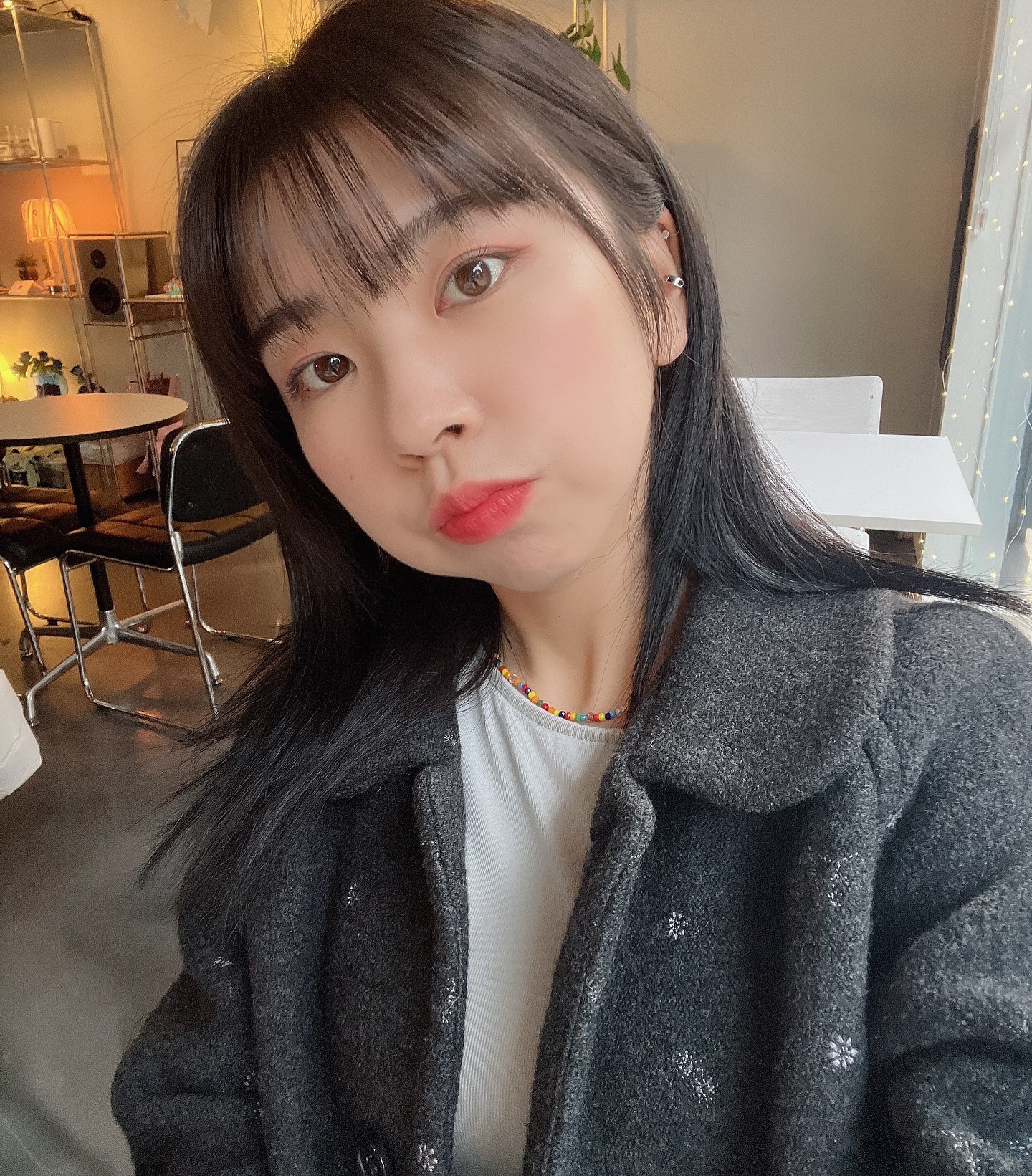 귀엽다구요?
감사합니다 쁍😘