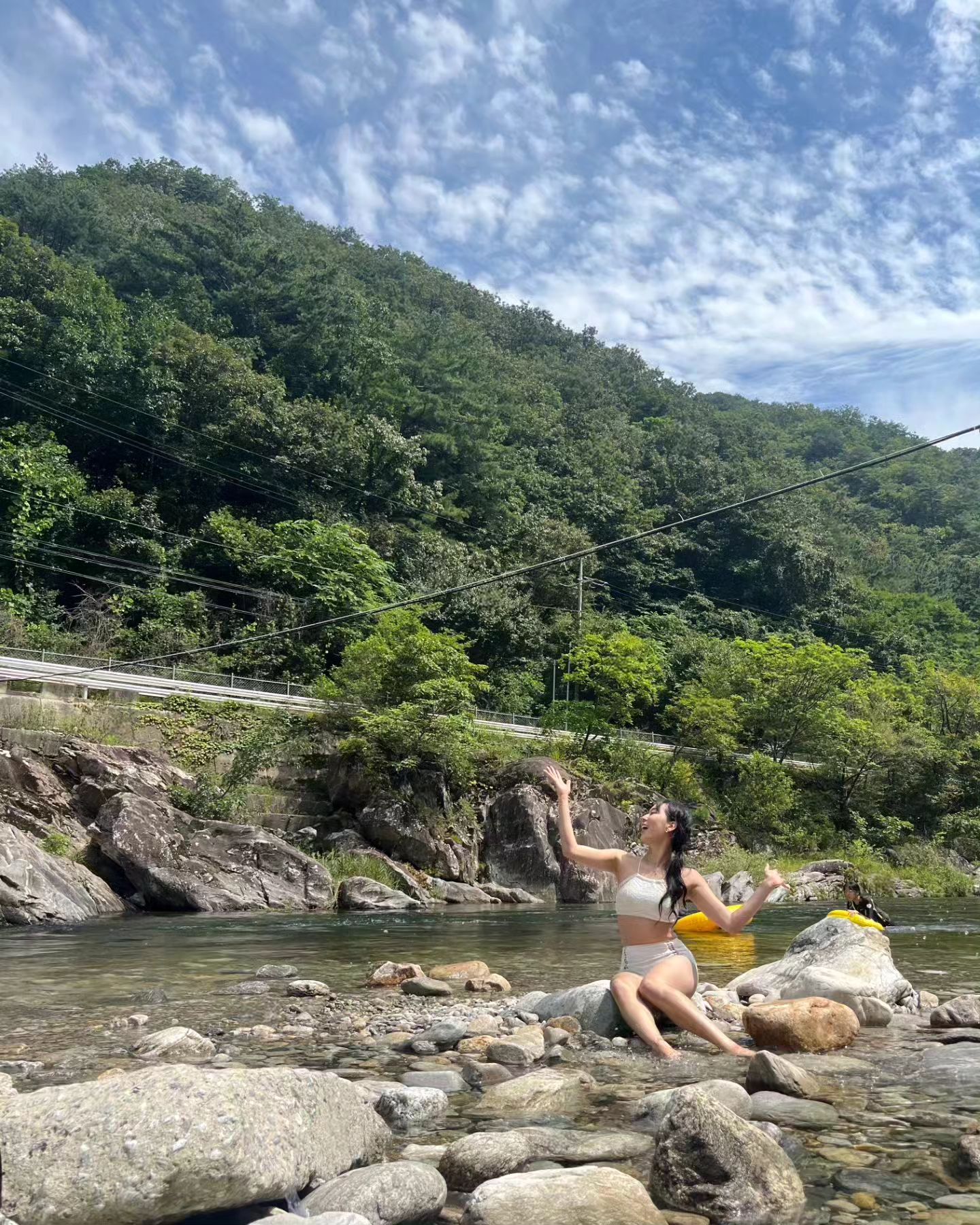 산좋고, 물좋고, 날씨좋고 그냥너무 좋다🫶
