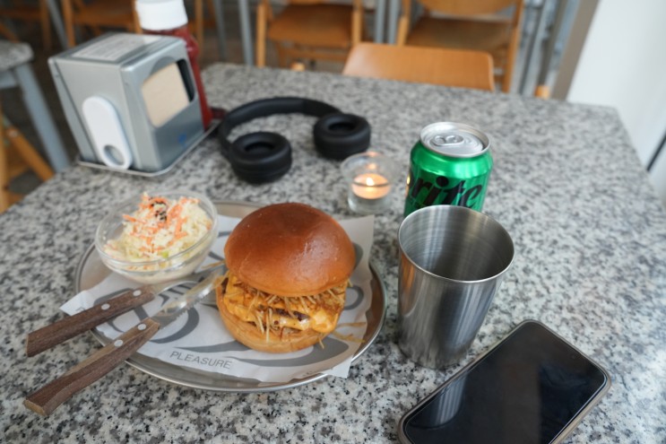 <피피에스> 용산 수제버거 맛집 / 바삭한 감자칩 버거 / 서울 용산에서 인생 버거집 찾았다~!!
