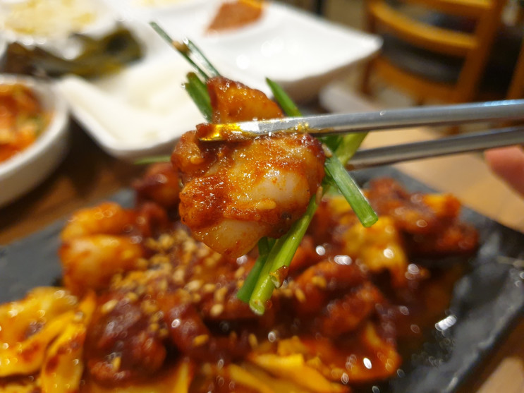 불향에 반했다.문정역 대표 가성비 저녁 맛집 :: [삼꾸미집 문정점] :: 숙성 고기, 불향 쭈꾸미
