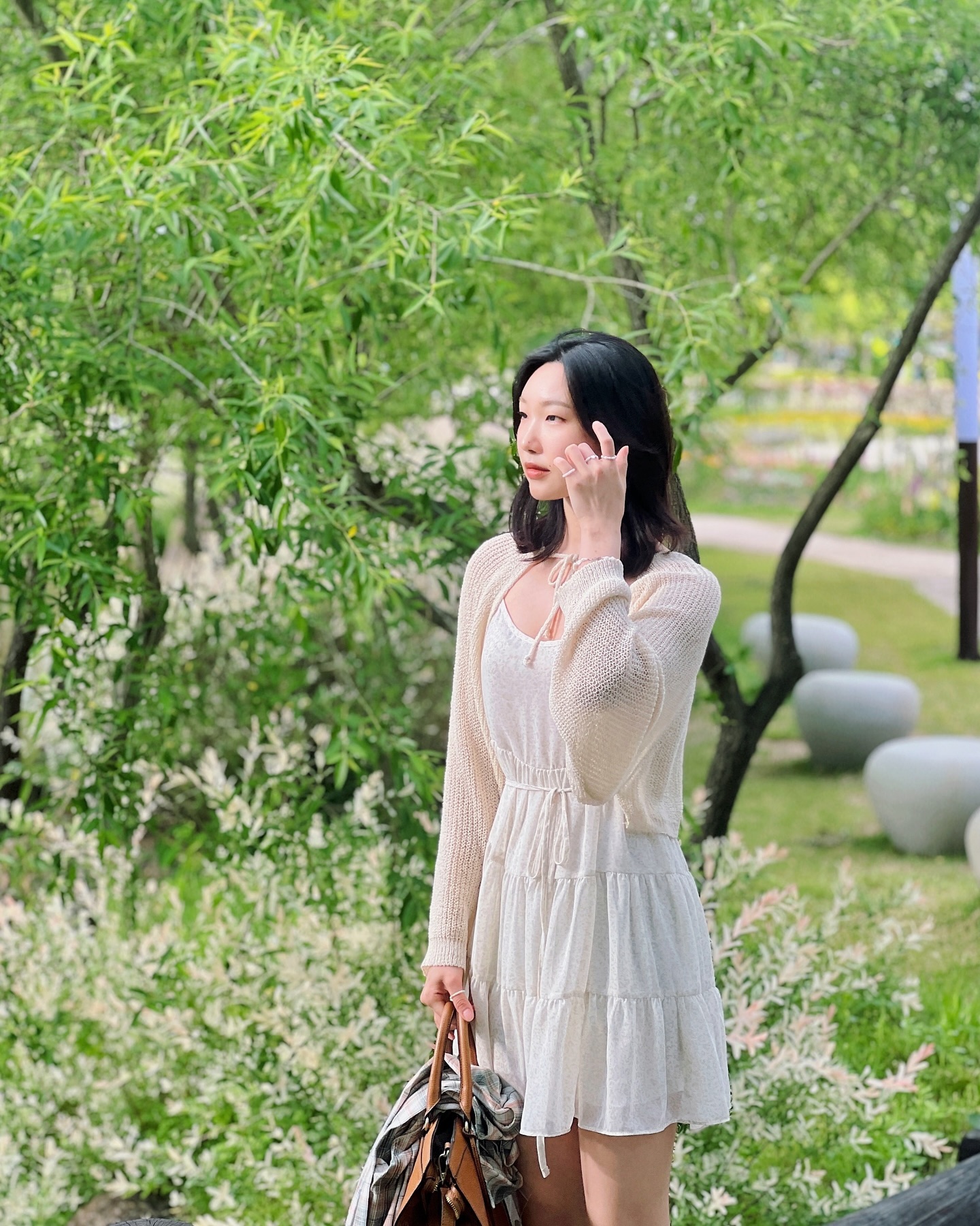 푸릇푸릇ᡣ𐭩🌿🍃🤍🍀🫧