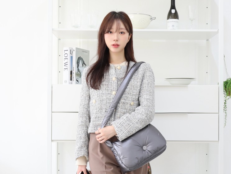 가을겨울가방 로사케이 누볼라 플랩 크로스 패딩백 도적 서현, 이호정 가방