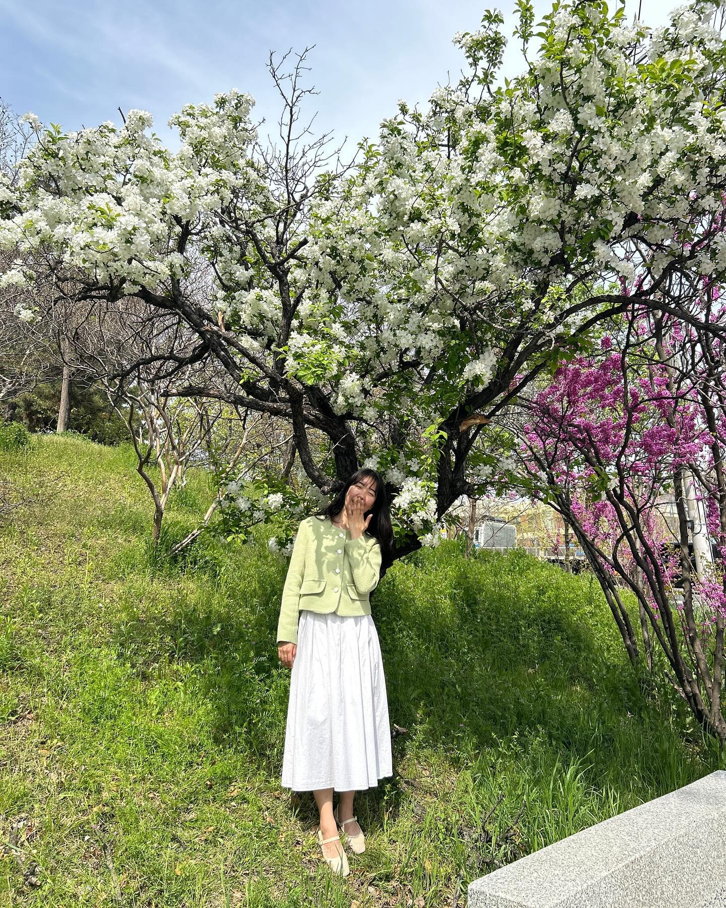 💚
세상만물 모든 것이 제자리를 찾아가는 4월,
요즈음 관심사는 온통 나 !!! 🙂‍↔️