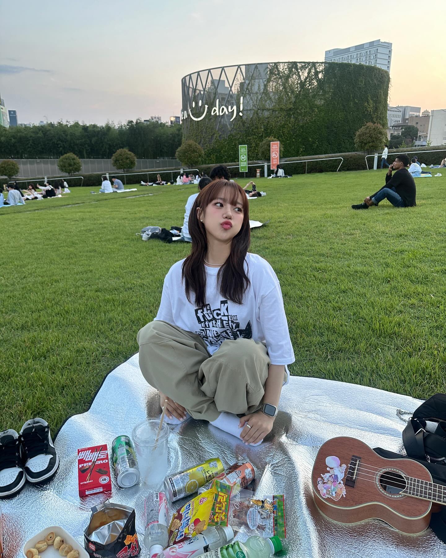 아 하늘마당 커플 진짜 ..; 향긋하게 섬유유연제나 마실까