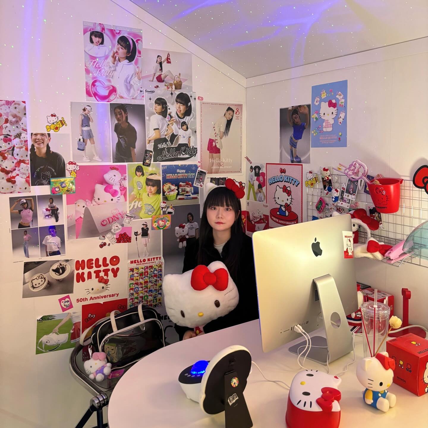 키티의 50번째 생일파티 - 🎂🎀