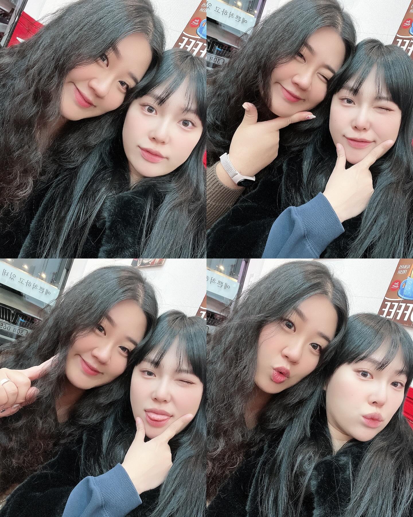 재밌는 일요일◡̈
할아버지 광민
아줌마 융,윤쏘,윤자,가비
아저씨 형철
아줌마딸 리아
와 함께❤️