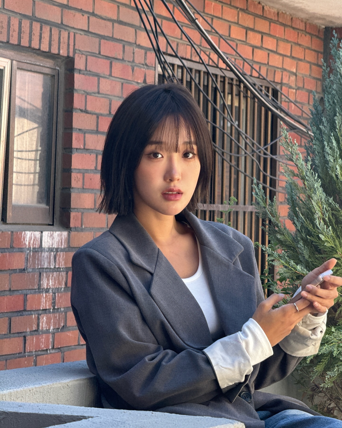 “저 머리 기르는 중이에요” since 2021