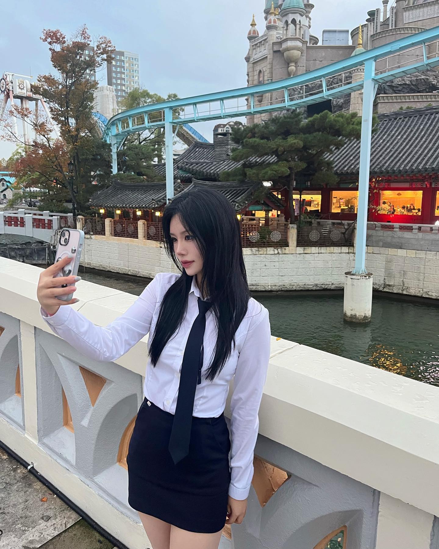 오랜만에 교복🎠🎡