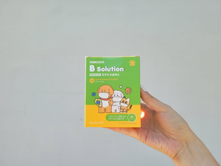 포쿠코 강아지기관지영양제 직접 먹여 본 후기