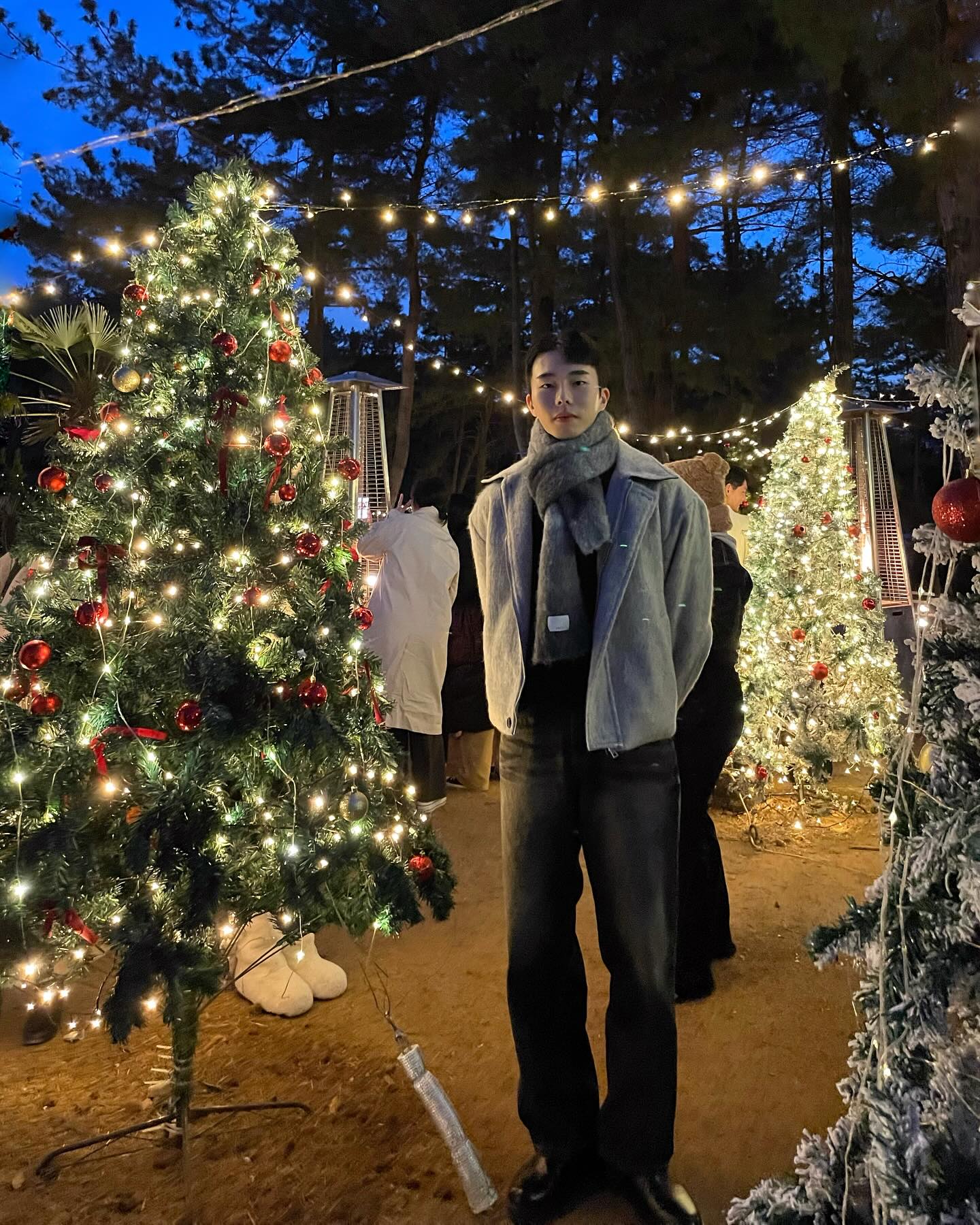 경주 뒷북치기 🎄  #크리스마스 #오늘의코디 #소디스커피