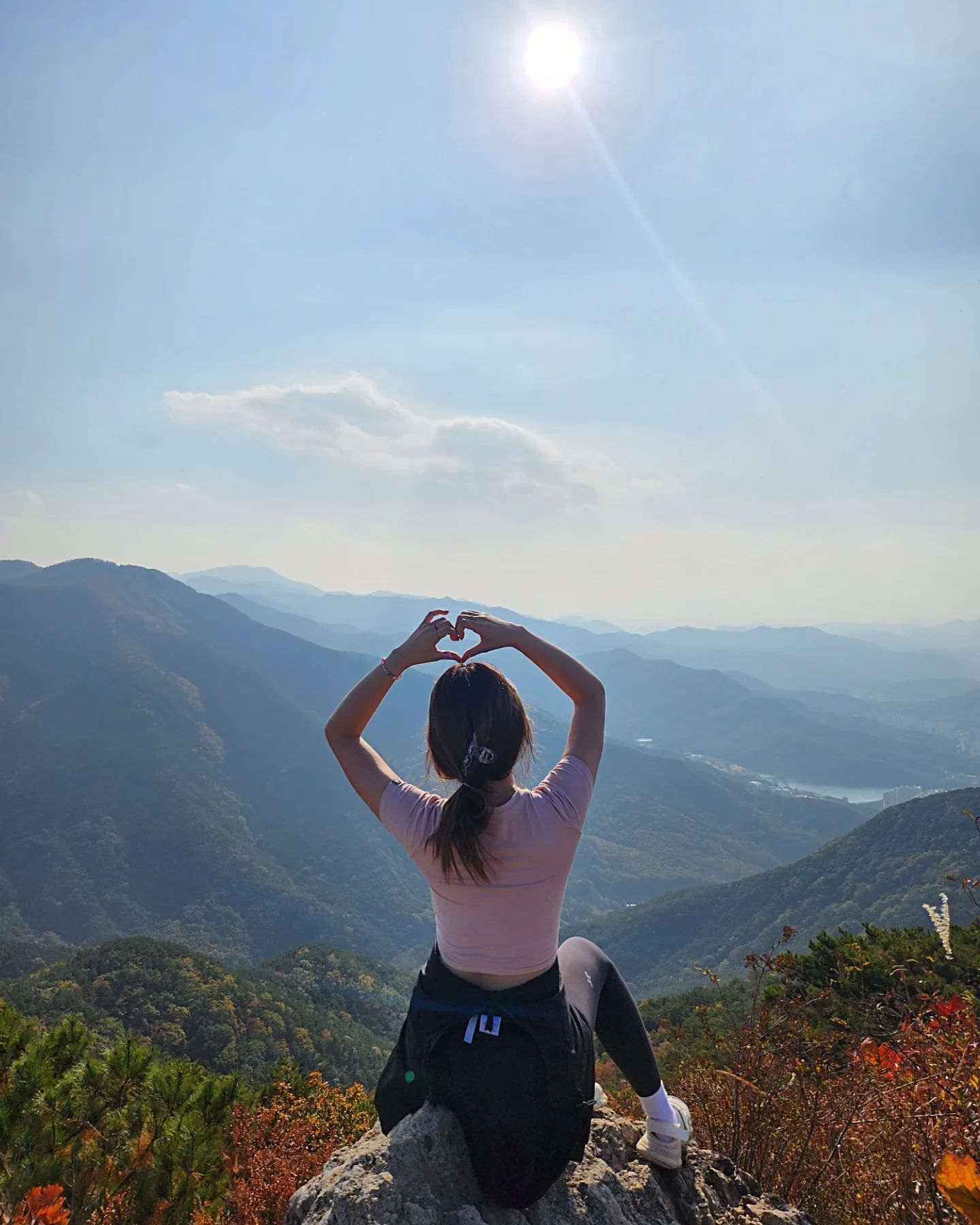 산신친구와 산타면 좋은점🔆
인생샷을 건진다ㅏ🤟