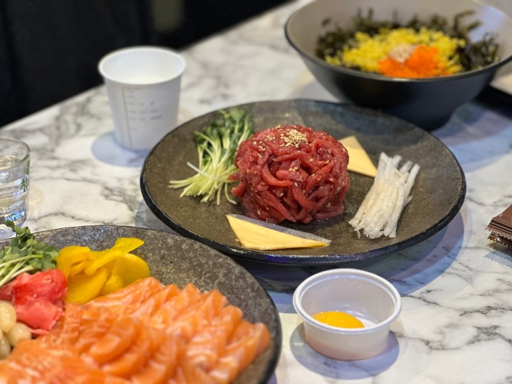 [평촌육회] 평촌 학원가에서 제일 맛있는 연어집 @육회바른연어