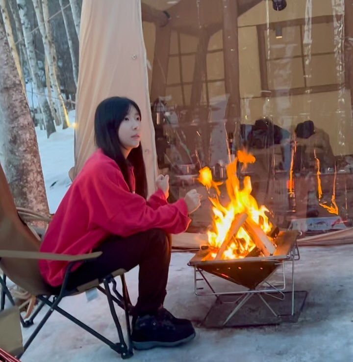 자작나무숲 캠핑🏕️🪵🔥

#극동계캠핑 #불멍