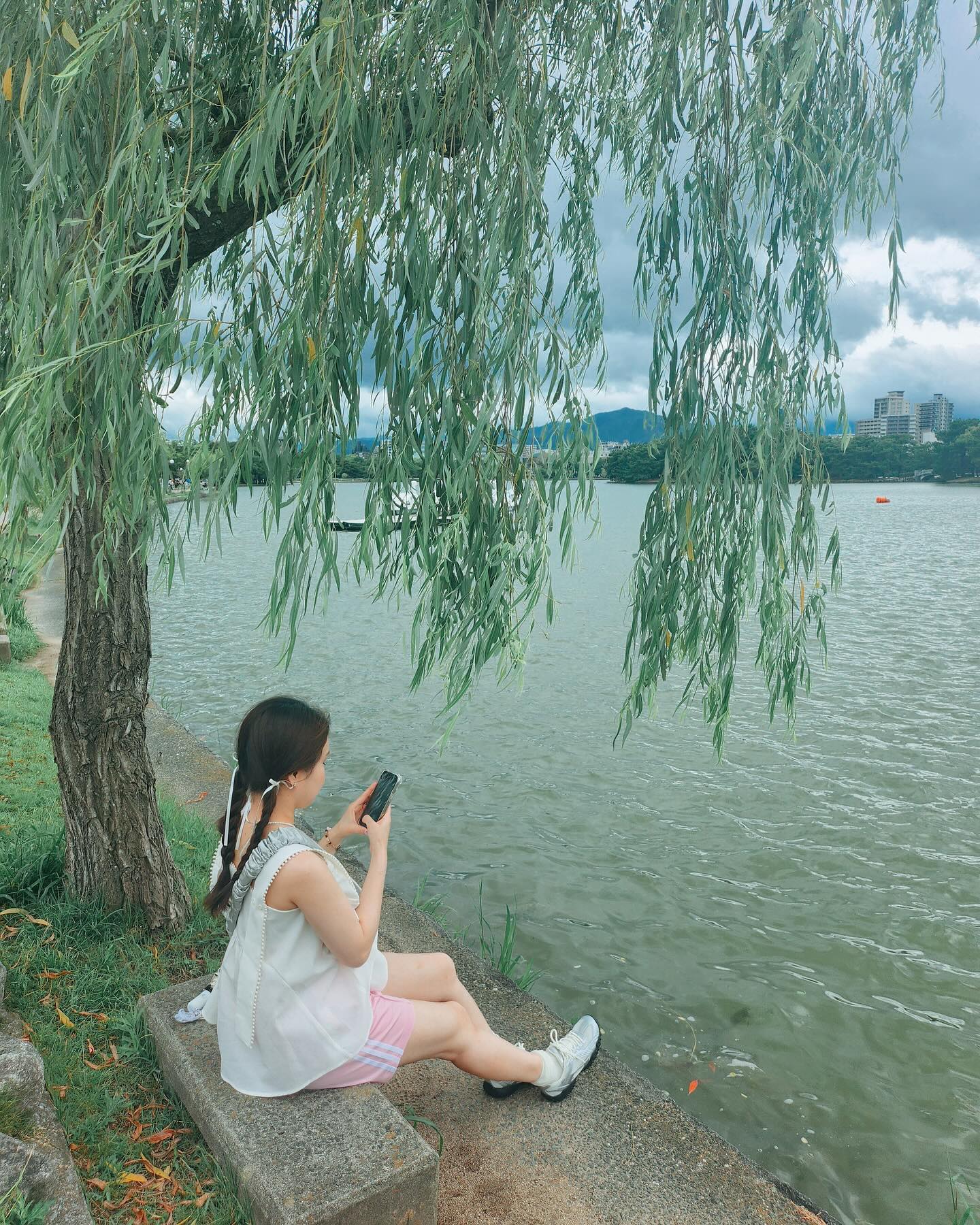 비의 요정이 몰고갔던 구름비🌧️☔️
유난히 운이 따라줬던 후쿠오카 여행