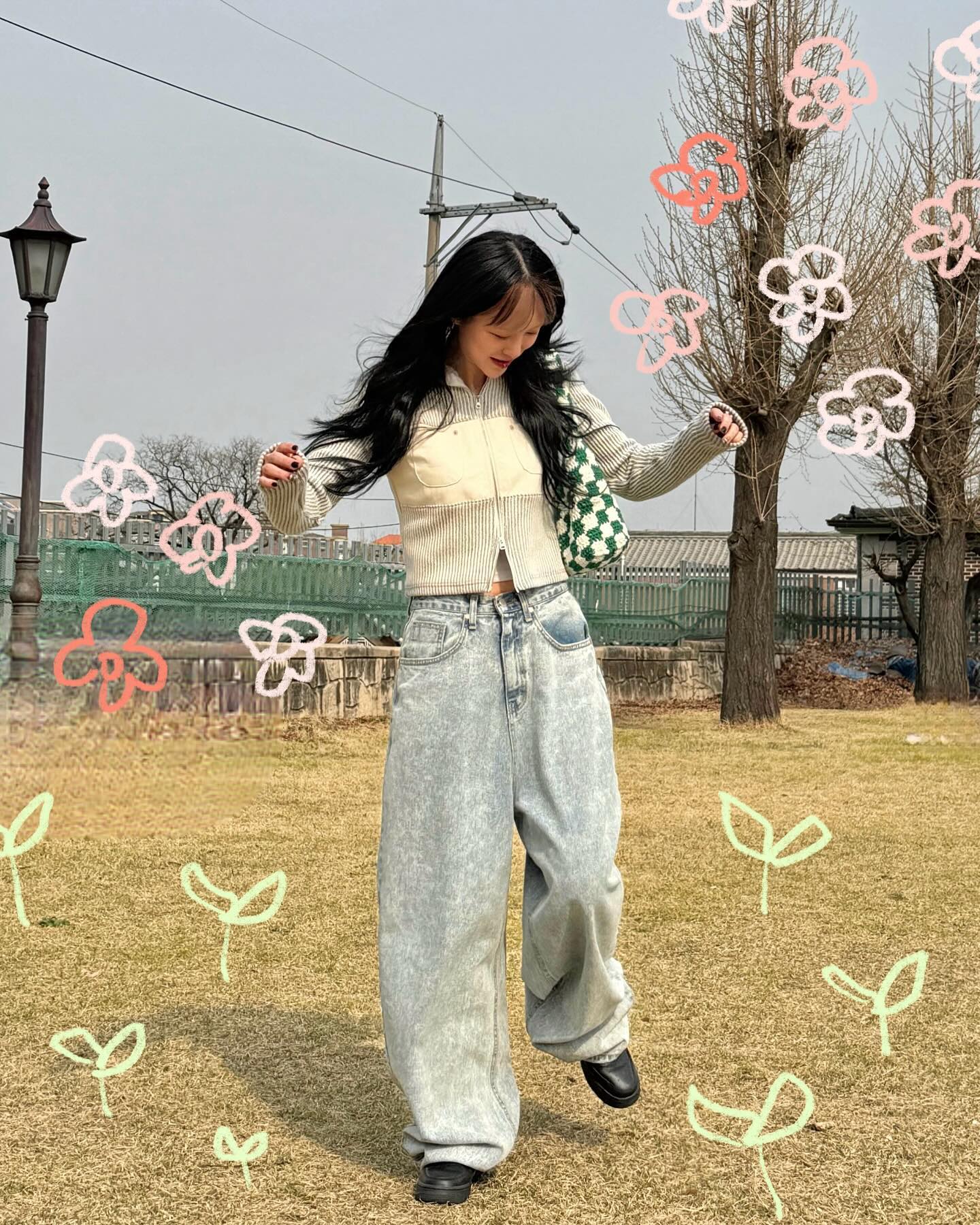 날씨가 좋아서 도시락싸서 봄기운 느끼러~🌸💖
