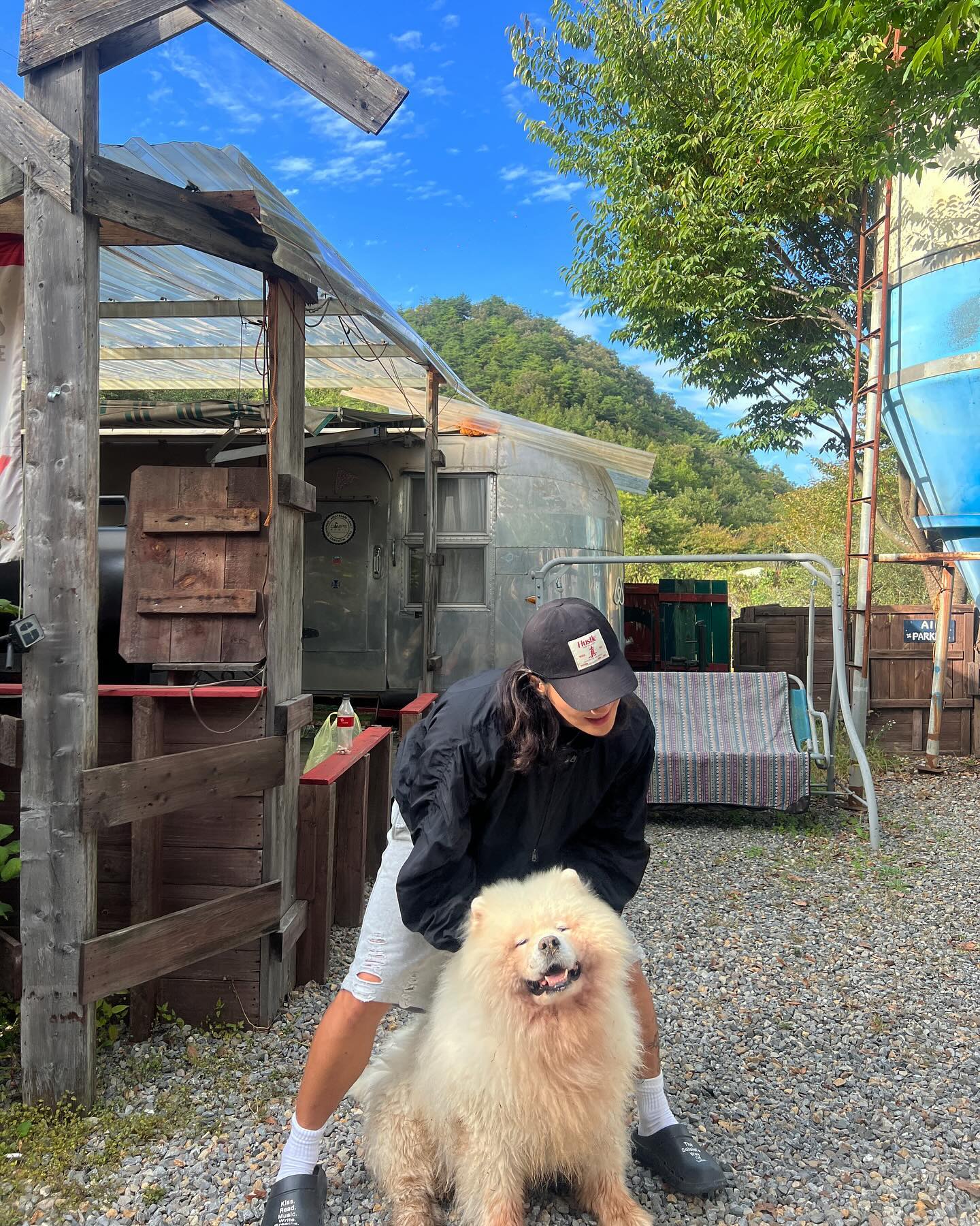 서영이랑 연휴캠핑은 너무 즐겁다💙
여기 캠핑장 감성..🤘
미자,건달 나중에 보자규🐶