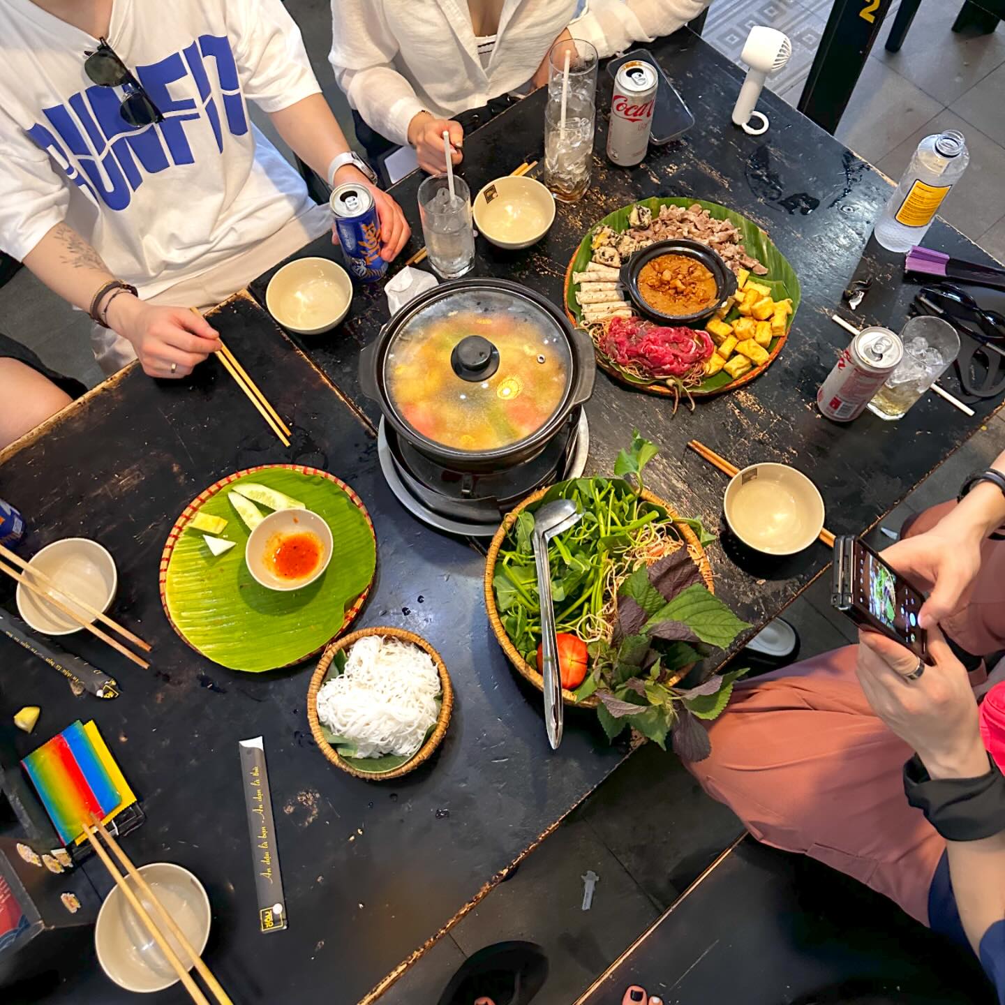 에그커피@핫팟 리틀하노이 #hochiminh #hotpot #eggcoffee #littlehanoi #vietnam #friends #travel #trip