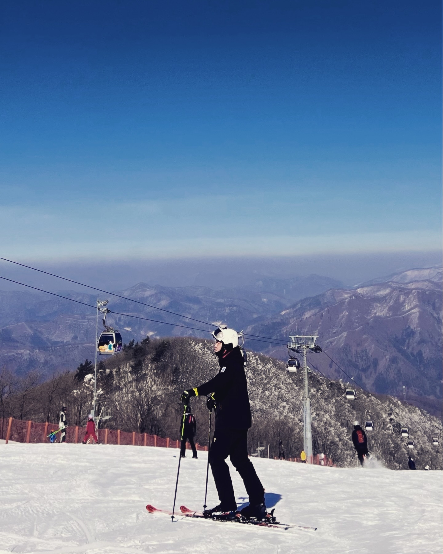 오늘 하이원 스키장 설질은 괜찮네 ⛷️