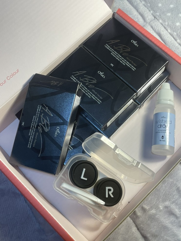 [오로라렌즈] 에이블 한 달용 상품 시리즈 3종 리뷰 ✨