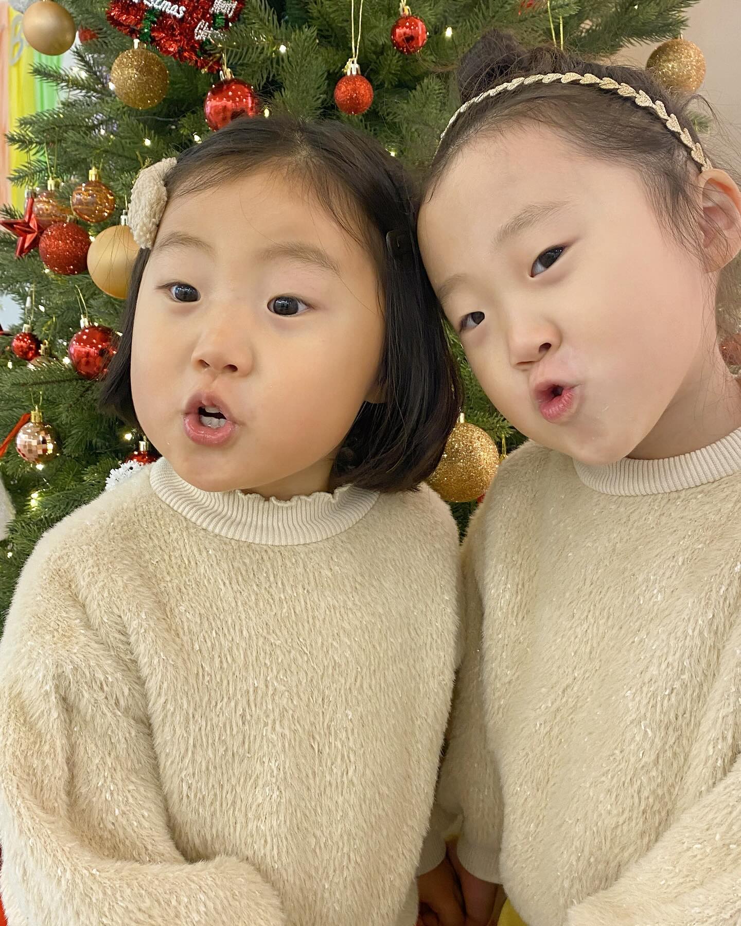 엄마가 더더 잘할께, 내 공쥬들🩶 #연년생자매