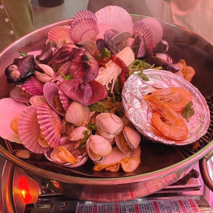부산 남포 핫한 술집 '삼바리' 방문 후기_조개찜,조개구이맛집