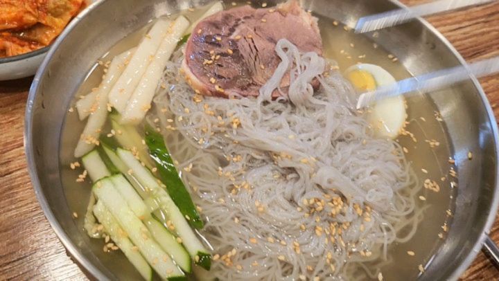 물냉면 맛있는집 찾았다 양도 많고 만족스런 냉면 , 여기선 비냉 안찾고 물냉만 찾을것같다#물냉면#순천냉면#냉면맛집#순천맛집#순천시청앞#순천갈비탕