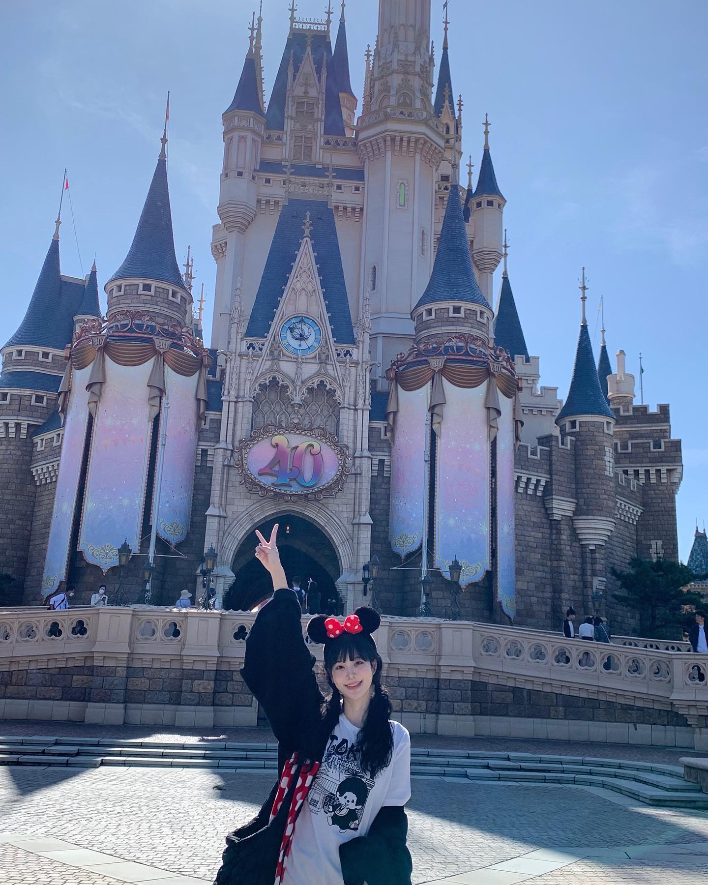 디즈니성 🏰🩵🩵🩵
이날은 미니 마우스였다구 🐭❤️
#꼬리포인트➰ #disneylandtokyo