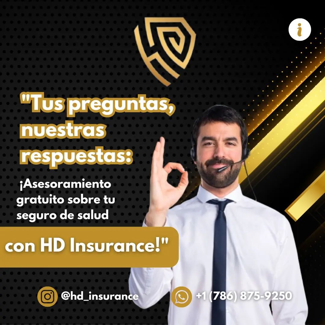 ¿Tienes preguntas sobre tu seguro de salud? ¡No te preocupes! En HD Insurance, ofrecemos consultas informativas gratuitas para resolver todas tus dudas y brindarte la orientación que necesitas. Desde cobertura médica hasta beneficios, nuestro equipo está aquí para ayudarte a tomar decisiones informadas sobre tu salud y bienestar. Contáctanos hoy mismo para programar tu consulta. ¡Tu tranquilidad es nuestra prioridad! 
.
.
.
#HDInsurance #ConsultaGratuita #SeguroDeSalud #AtenciónPersonalizada #Bienestar #CuidadoDeLaSalud #Asesoramiento #DudasResueltas