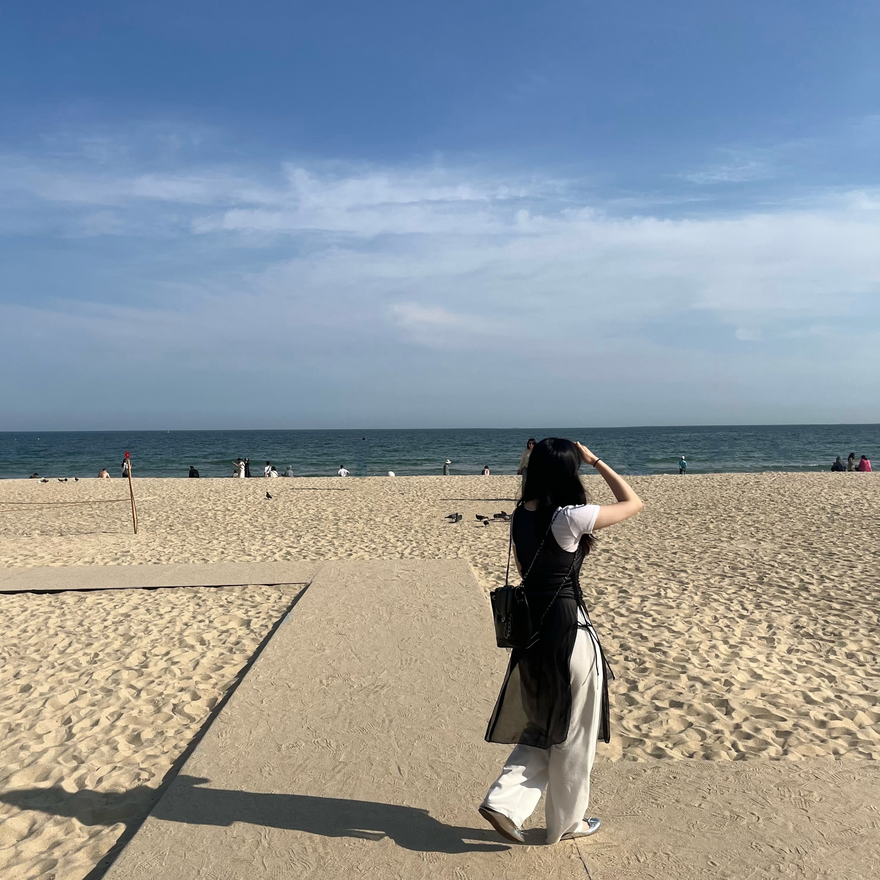 다음엔 바다 들어가자요