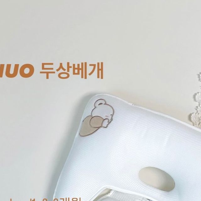 태명은 둥둥이( ღ'ᴗ'ღ ) on Instagram: "#제품제공 #협찬 아이누오에서 둥둥이한테 두상베개를 보내주셨어요💓 안그래도 기존에 구매한 베개가 작아진듯해서 바꿔주려고 하던 찰나에 너무나