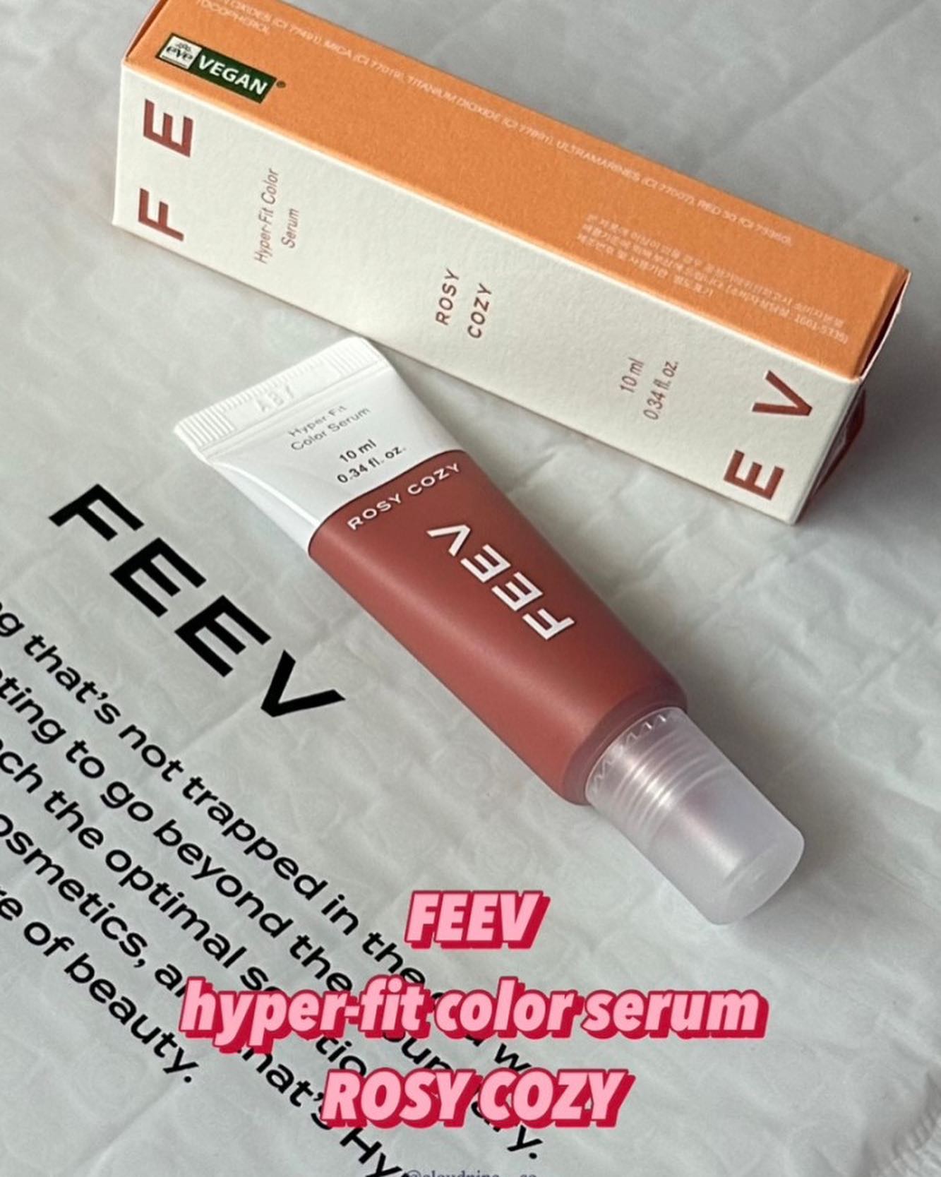 #내돈내산 #피브 #비건화장품추천 

하이퍼 핏 컬러세럼 미니 #로지코지 
워터리한 제형으로
자연스러운 발색이 가능하고
여러겹 레이어링을 통해
원하는 채도 조절이 가능해요.

더 자세한 내용은 블로그 참고해주세요♡
#블러셔추천 #피브하이퍼핏컬러세럼 #올리브영추천템 #크루얼티프리