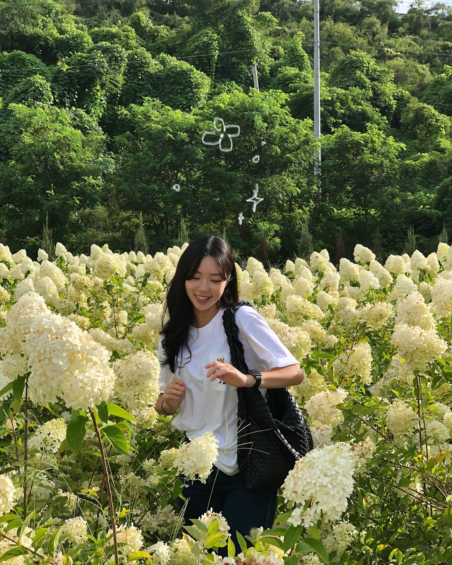 열대야 속 꽃구경 •• 🤭