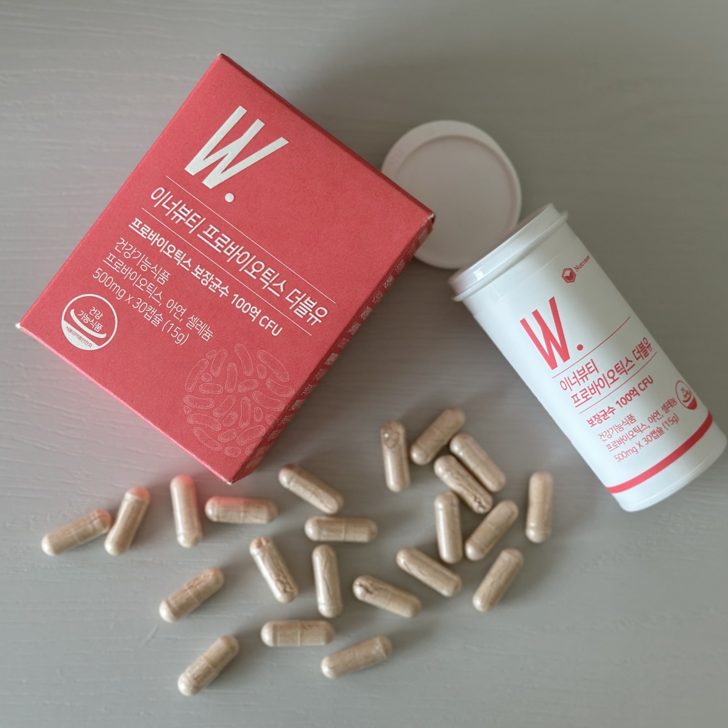 #뉴트리모어서포터즈

질염 예방에도 효과적이고, 임신 준비할 때도 반드시 필요한 여성 질 유산균 #이너뷰티

✅ 정상적인 면역 기능&항산화 건강
✅ 장 내 프로바이오틱스가 증가하는 데 도움

유익균이 많아지면 태아의 면역력 형성에도 효과적인 도움을 주기 때문에 임신 준비 중에도 필수적인 #질유산균 

🙋‍♀️ 최소 100억 CFU 보장
🙋‍♀️ 질유래 특허 유산균 3종
🙋‍♀️ 3중 기능성 건강기능식품

1캡슐당 살아있는 생유산균을 800억마리나 투입되어있는 #뉴트리모어이너뷰티프로바이오틱스W

유통기한 내 유산균이 자연 사멸하더라도 100억 CFU가 보장됩니다 ⭐

임신 준비를 하거나 질염으로 고생하시는 분들, 그리고 장 건강을 지켜야되는 분들은 질 유산균 꼭 섭취해보세요 😘