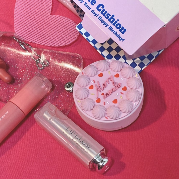 [ 메리몽드 ] 커버력 무슨일?!🎀해피유어데이쿠션🎀