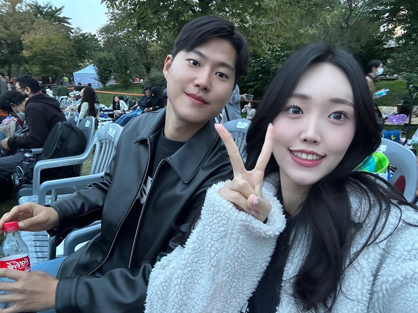 지훈이와 함께한 첫 여의도불꽃축제🎉
(나 불꽃 좋아하네..)